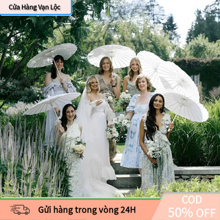 [vạn] Ô Dù Trang Trí Đám Cưới Cổ Trang – Dáng Dù Giấy Trung Quốc Vintage, Phụ Kiện Sân Khấu Xinh Xắn