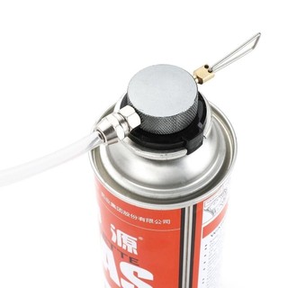 SUBOGDG Bộ van bơm chiết nạp bình gas mini du lịch dài, van chuyển đổi nạp khí gas cho bếp dã ngoại cắm trại