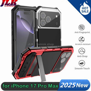 [JLK] Ốp Điện Thoại Giáp Thể Thao Ngoài Trời Cho iPhone 17 Air 17 Pro Max 16 15 Plus S22 S23 S24 S25 Vỏ Bảo Vệ Màn Hình Hạng Nặng Bằng Nhôm Chống Sốc