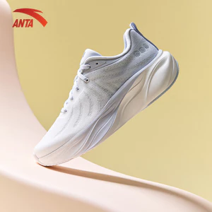 [5KM+] ANTA Giày Chạy bộ Thể Thao Nữ A-GRIP Leaf Anta đế mềm mùa đông có đệm 1225C5515