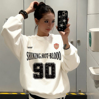 áo sweater basic nữ đen âu mỹ girl phố mùa đông áo dài tay nỉ eleclassm