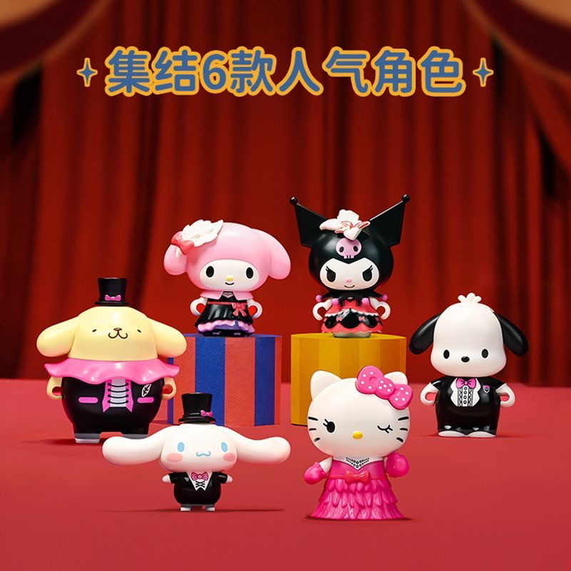 Keeppley Sanrio Hello Kitty Kỷ niệm 50 năm Shining Broadway Block