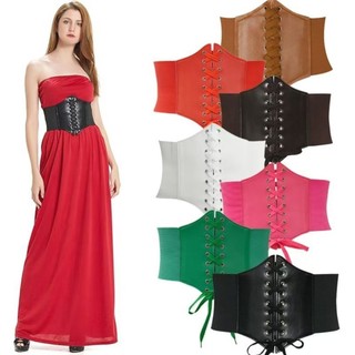 Dây thắt lưng BAIHE Corset, Dây thắt lưng trang trí rộng rãi, Giảm béo thời trang bên ngoài Thiết kế đàn hồi Dây thắt lưng cho nữ Cô gái cô dâu