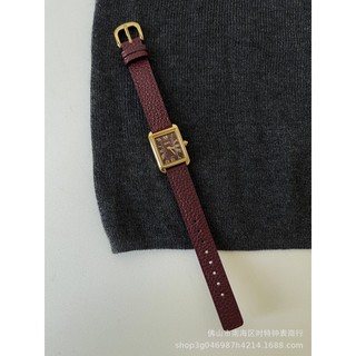 Đồng hồ đeo tay thạch anh cao cấp Encore Red Watch