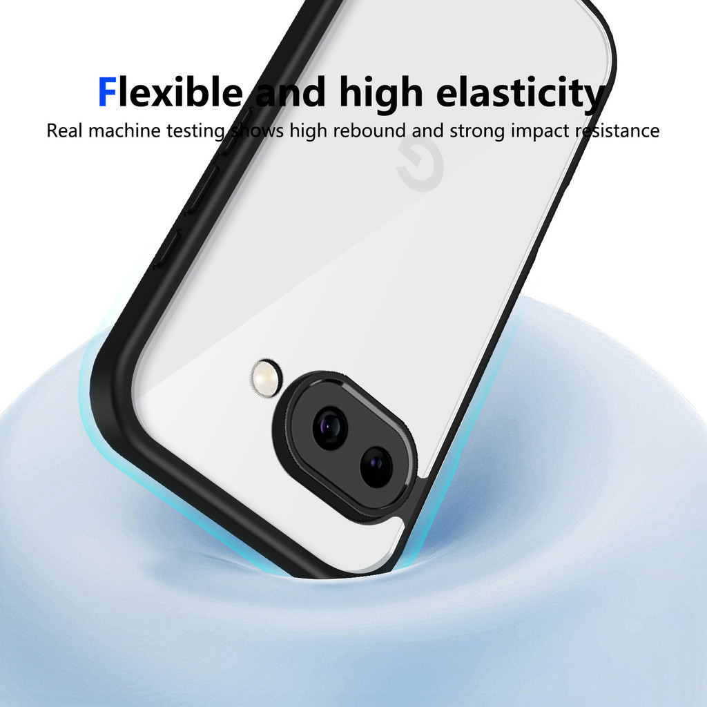 Ốp lưng Google Pixel 9A Vỏ 6,3 inch Model GXQ96 GTF7P G3Y12 Vỏ trong suốt mờ thời trang cho Vỏ điện thoại Google Pixel 9A