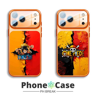 Thay đổi thành 17 series Art Collage One Piece Luffy Vỏ điện thoại từ tính cho iPhone 17 16 15 14 Pro Max