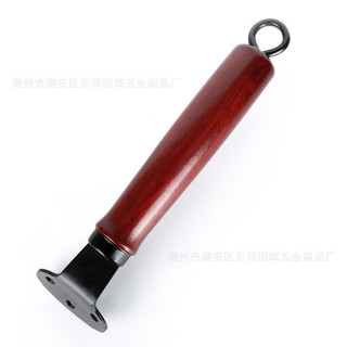 Tay cầm bằng gỗ Chảo gang Tay cầm Phụ kiện Nồi Chảo thép không gỉ Phù hợp