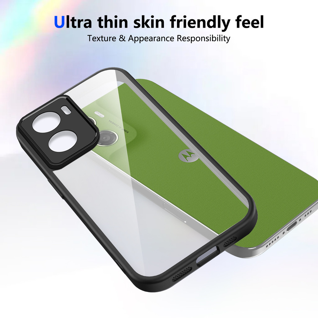 Ốp lưng Motorola Moto G06 Vỏ 6,88 inch Model XT2535-1, XT2535-2, XT2535-3, XT2535-14 Vỏ trong suốt mờ thời trang cho Moto G06 Vỏ điện thoại