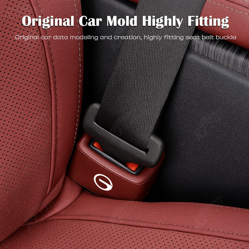 Vỏ bảo vệ khóa dây an toàn ô tô cho GAC Motor Ga4 Gs3 Gs4 Plus Aion Y Emkoo Empow GN6 GS8 GN8
