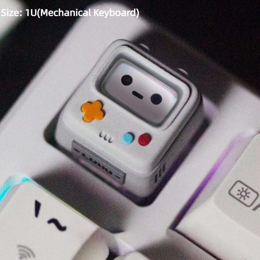 Keycap Bàn Phím Cơ KEYRA, Nhựa Artisan Craft Game Consoler-Shpaed Keycaps, Phụ Kiện Bàn Phím Retro Handmade Dễ Thương Cho Phím ESC