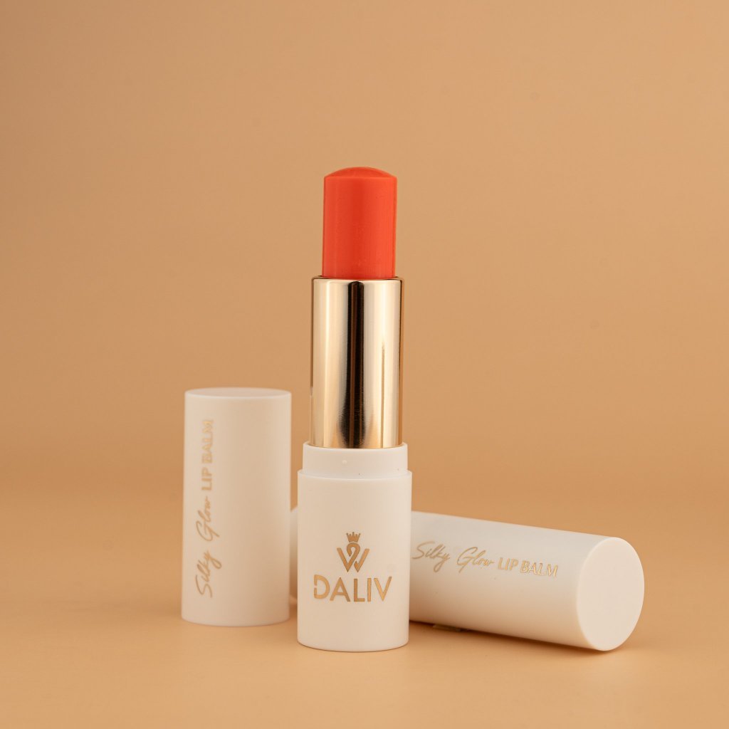Son Dưỡng Môi Cao Cấp Daliv Silky Glow Màu Cam Dưỡng Ẩm Làm Mềm Môi Giảm Nứt Nẻ 4.5g