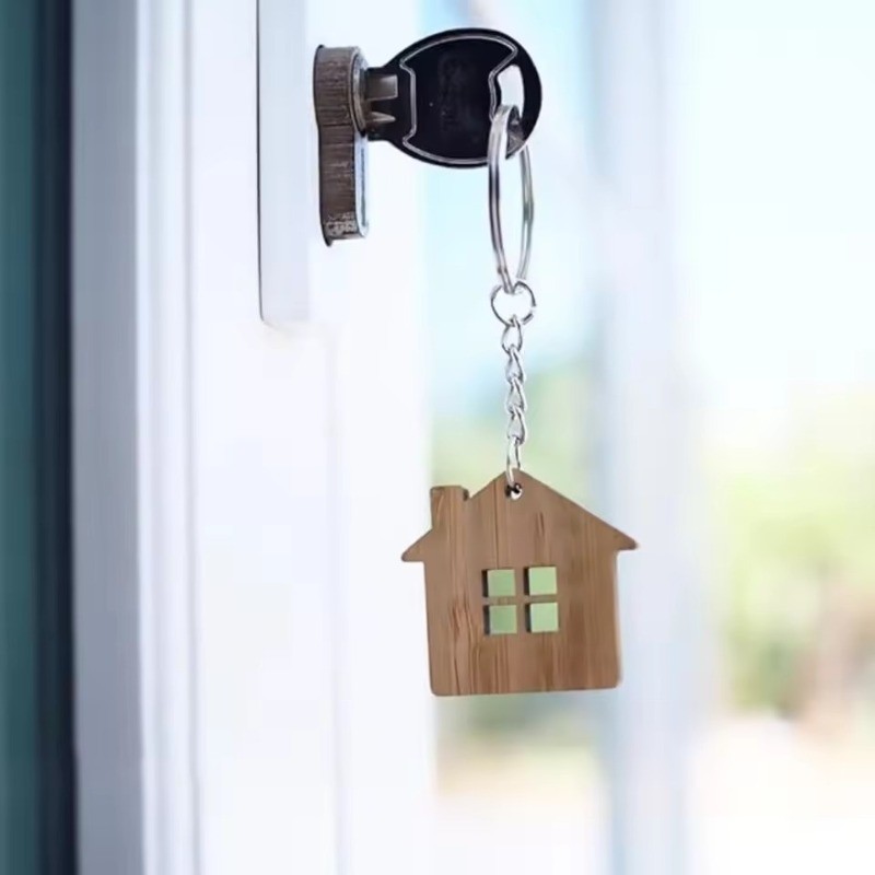 20 / 50 Chiếc Kim Loại Trống Móc Khóa Chia Móc Khóa / DIY Trang Trí Leo Núi Khóa Móc Chìa Khóa