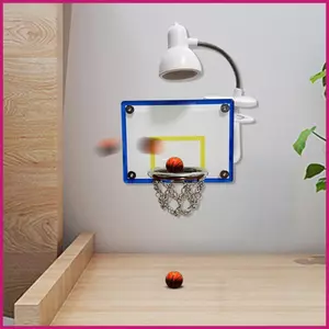 Bộ đèn ngủ hình bóng rổ với 3 quả bóng LED chiếu sáng, phù hợp cho bé trai