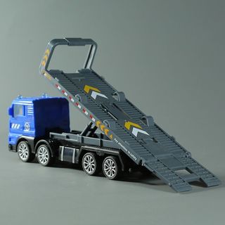 Thành Phố Vận Tải Đồ Chơi Ô Tô Trẻ Em Trượt Xe Cứu Hộ Dump Trailer Bé Trai Kỹ Thuật Nâng Xe Tải