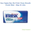 Kẹo Ngậm Frisk Clean Breath Bạc Hà Nhật Bản | Không Đường – Thơm Miệng Lâu, Tự Tin Giao Tiếp