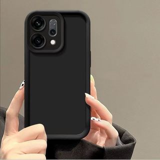 Ốp Điện Thoại Bảo Vệ Màu Trơn Đơn Giản Cho OPPO Reno14 Pro 14F A6 A5 Pro A5X A5i Dày Túi Khí Chống Sốc Mặt Sau Mềm