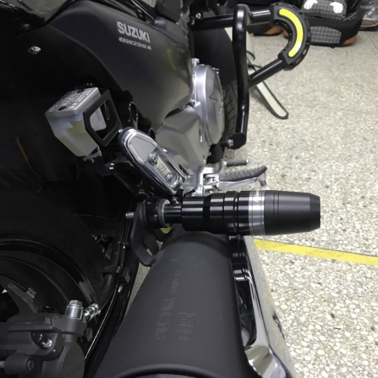 Dành Cho Xe YAMAHA YZF R15 R25 R3 R6 R1 R7 CNC Hợp Kim Nhôm Tai Nạn Miếng Lót Khung Thanh Trượt Ống Xả Bảo Vệ Động Cơ Bảo Vệ Xe Máy Phụ Kiện