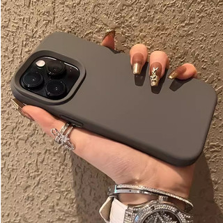 Vỏ silicon bảo vệ chống sốc Chất lỏng Full Cover Tương thích cho iPhone17 16 15 Pro Max 14 13 11 12 Pro Max XS X XR 7 8Plus Vỏ chống rơi