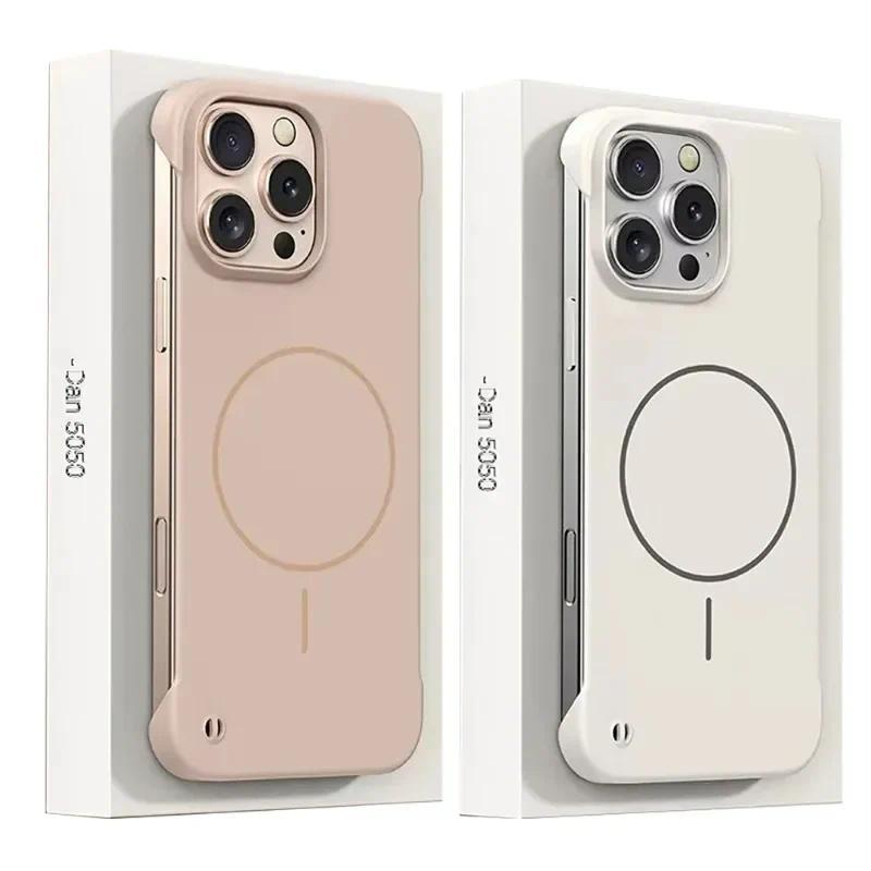 Ốp điện thoại bảo vệ không khung siêu mỏng mờ cho Apple IPhone 17 16 15 Plus 14 13 12 11 Pro Max Vỏ bảo vệ