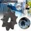 Bánh xích động cơ, Bánh xích xích thép 428 9T, Bánh răng bánh xích bên trong màu đen bền 11mm 41 × 7mm cho xe tay ga điện chuỗi con lăn động cơ Z2 Z3