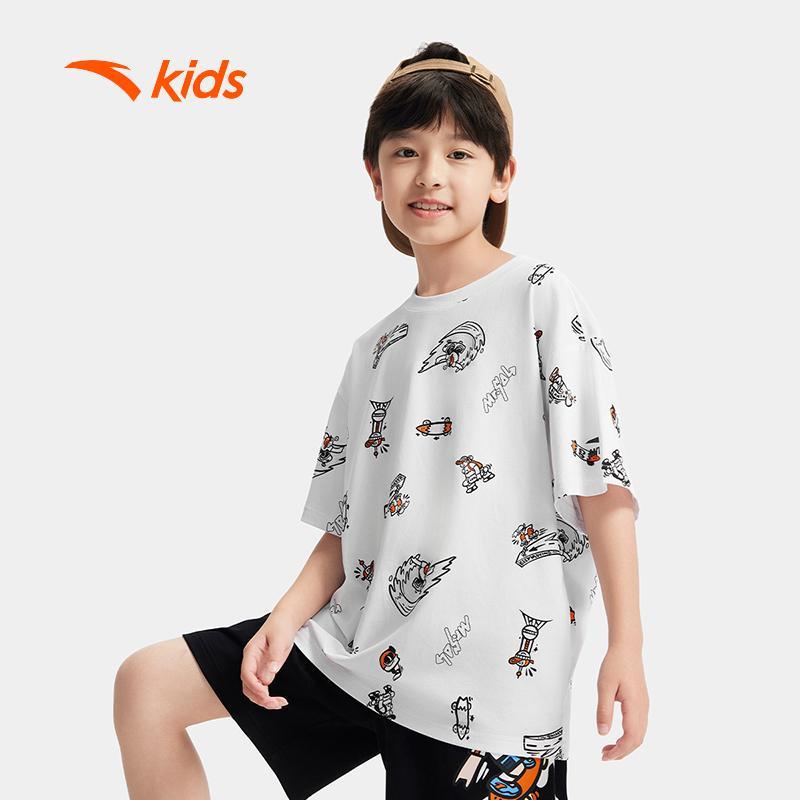 Áo Phông Ngắn Tay Bé Trai ANTA Kids 3525C8103B