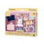 Sylvanian Families Doll and Furniture Set [Exciting Travel Set - White Rabbit Mother -] DF-19 ST Mark Certified, for Ages 3 and Up, Toy Dollhouse, EPOCH