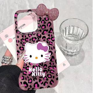 Ốp điện thoại hình nơ 3D thời trang Hello Kitty dành cho Vivo Y19S Y18S Y58 Y03 Y03T Y28S Y28E Y28 Y36 Y27 5G Y18 Y18E Y27S Y17S Y16 Y02S 4G Cô Gái Vỏ Điện Thoại Laser
