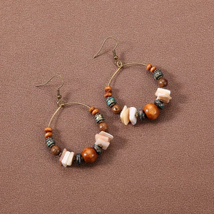 GHGl Earrings Bohemian Retro Phong Cách Dân Tộc Với Tassel Chiếc Mỏng