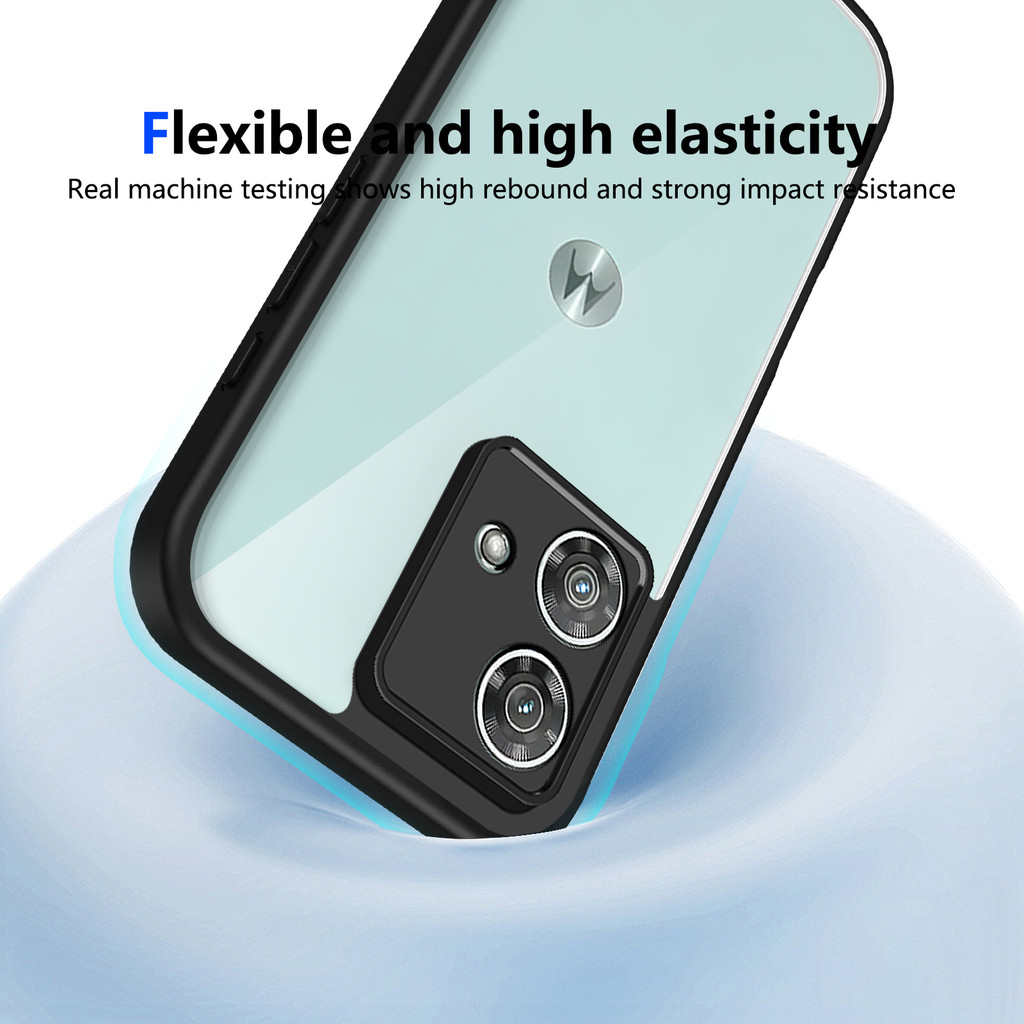 Ốp lưng Motorola Moto G84 5G Vỏ 6,5 inch Model XT2347, XT2347-1, XT2347-2 Vỏ trong suốt mờ thời trang cho Moto G84 5G Vỏ điện thoại