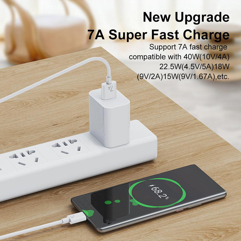 Dây Sạc Nhanh Type C 100W 7A Cho Điện Thoại Android Sạc Ổn Định Bảo Vệ Pin Dây Bền Không Lo Đứt Gãy | BigBuy360 - bigbuy360.vn