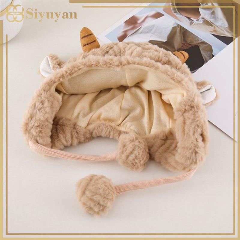 Siyuyan Cừu Lông Cừu Mũ Bảo Vệ Tai Bé Dễ Thương Trẻ Em Bịt Tai Trẻ Sơ Sinh Mùa Đông Ấm Mũ Bonnet Hoạt Hình Sang Trọng Beanies VN