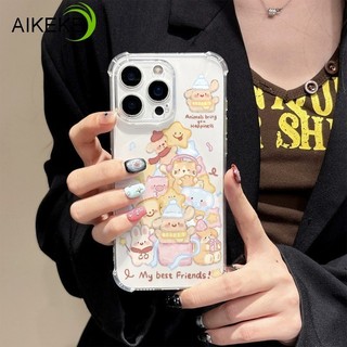 Ốp Điện Thoại Mèo Dễ Thương Cho Tecno Pova Slim 7 Ultra 6 Pro Neo 5 4 Pro 3 2 Neo 2 Spark GO 2 1 2025 2024 2023 2022 2020 4G 5G Phim Hoạt Hình Trong Suốt Vỏ Mềm Chống Sốc