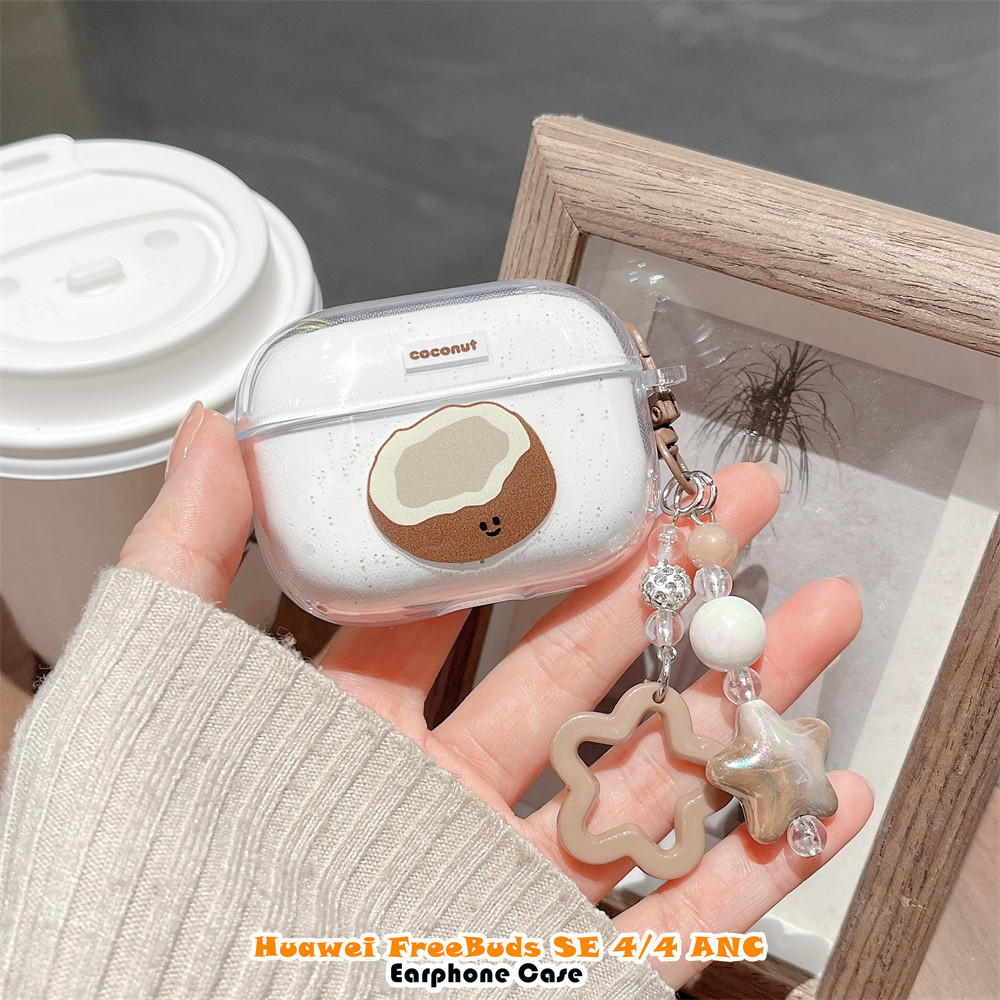 [Ngôi sao tương lai] Dành cho Huawei FreeBuds SE 4 / 4 ANC Ốp lưng DIY Vỏ tai nghe silicon mềm hình mèo dễ thương