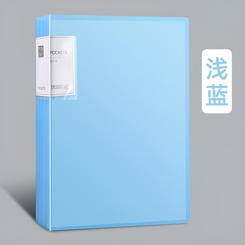 A4 Sách Thông Tin Trong Suốt Nhiều Lớp Chất Kết Dính Thư Mục pp Giấy Chứng Nhận Học Sinh Giấy Kiểm Tra Lưu Trữ Tập Tin Mang Thai Kiểm Tra Bảng Nhạc Thư Mục 5CWJ