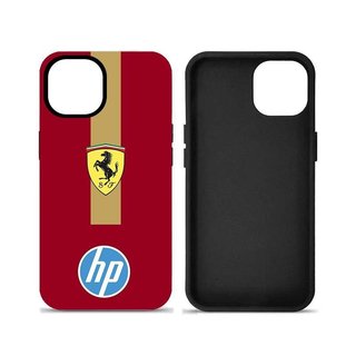 Ốp Điện Thoại Thích Hợp Cho iPhone Ferrari Logo Ô Tô Thích Hợp Cho iPhone14 / 15promaxiPhone13 Phim 16 Vỏ Điện Thoại 17 2 Trong 1 8 Vỏ Bảo Vệ UDU1