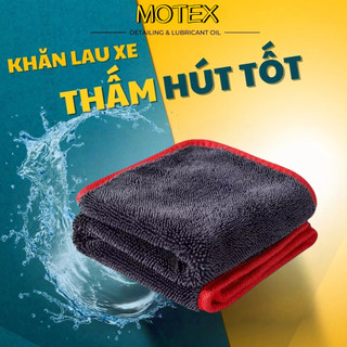 Khăn lau xe Superfine Fiber 650gsm thấm hút, chống trầy xước dùng cho xe máy & Ô tô