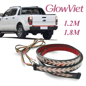 Đèn LED Xương Cá 12V - Thiết Kế Linh Hoạt 1.2m/1.8m, Đa Chức Năng, Dễ Lắp Cho Xe Tải & Xe Hơi