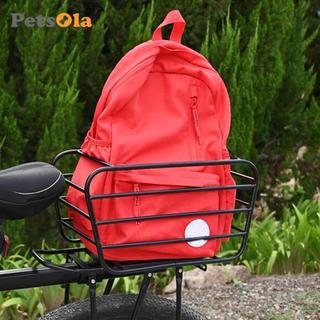 Xe đạp leo núi phía sau với giỏ thép carbon, tiện lợi cho việc chứa đồ và di chuyển linh hoạt