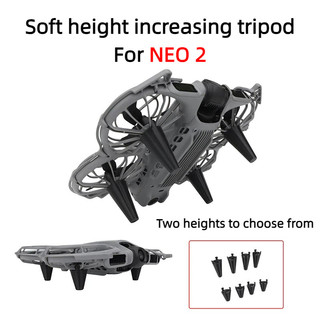 Dành Cho DJI NEO2 Cao Su Mềm Túi Khí Tăng Chiều Cao Chân Đế Chống Trầy Xước Và Mài Mòn Giá Đỡ Drone Phụ Kiện
