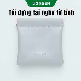 UGREEN Túi đựng tai nghe bằng da từ tính Vải mềm tiện lợi và dễ dàng mở và đóng tiện lợi 110mm * 110mm