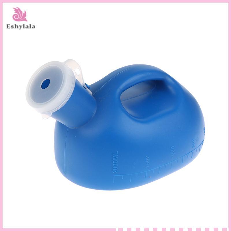 Cung cấp nhà vệ sinh cho ngoài trời 2000ml Nhựa Nam Người cao tuổi Giường Bô Pee Bộ sưu tập chai với ống 160cm Bình nước tiểu di động Người trợ giúp người khuyết tật [MỚI]