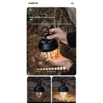 ShineTrip Đèn Camping Hình Dáng Hạt Điều Phiên Bản Cổ Điển Chống Nước Chuẩn IPX3 Pin Dùng 100 Giờ Điều Chỉnh Độ Sáng Linh Hoạt Đèn Treo Lều Đa Năng — ảnh 7