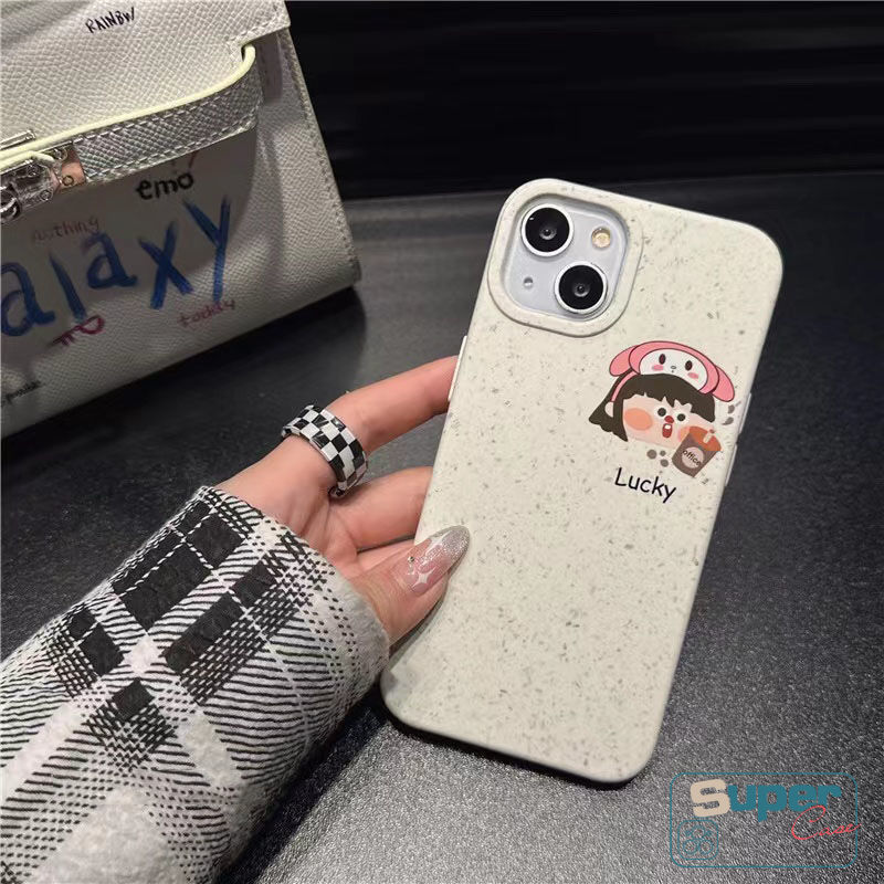Ốp Lưng Tương Thích Cho IPhone 17 16 11 15 13 14 12 Pro Max XR Air X XS Max 6s 16 8 14 15 6 Plus SE 2020 Cặp Đôi Thời Trang Cô Gái Dễ Thương Bé Trai My Melody Kuromi Bìa Mềm
