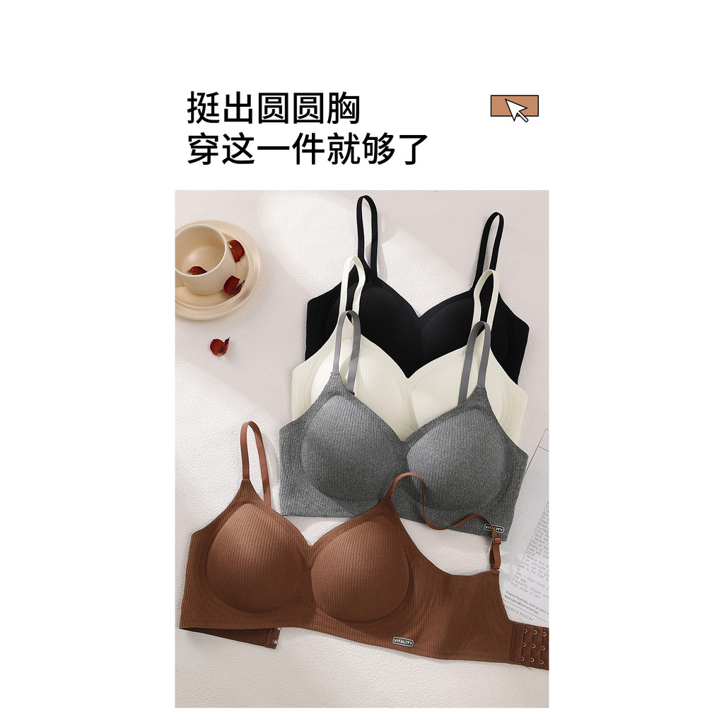 Quần lót mở rộng dành cho nữ Áo ngực nhỏ hỗ trợ hàng đầu Tập hợp Áo ngực liền mạch dày