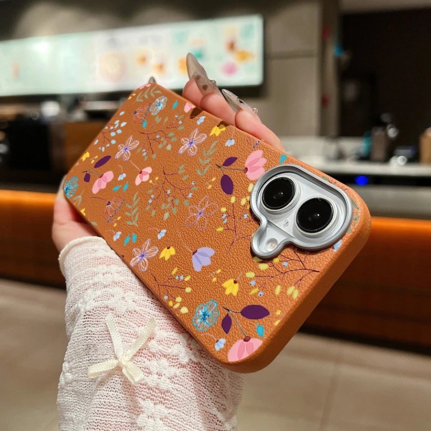 Ốp Điện Thoại Họa Tiết Hoa Hoa Cho OPPO Reno 14 13 12 11 10 Pro Reno 5 6 8 4 Reno 14F 13F 12F 11F 8T Da Họa Tiết