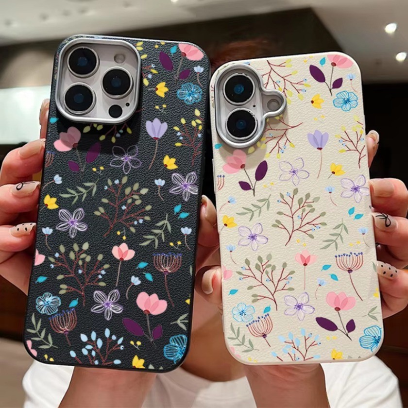 Ốp Điện Thoại Họa Tiết Hoa Hoa Cho Samsung Galaxy A35 A25 A54 A34 A24 A73 A53 A33 A23 M13 M23 A72 A52 A52S A32 A22 M32 Da Họa Tiết