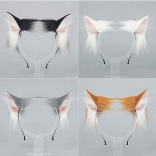 Bộ phụ kiện tai và đuôi mèo MIKYCO, phong cách Lolita, phù hợp cosplay