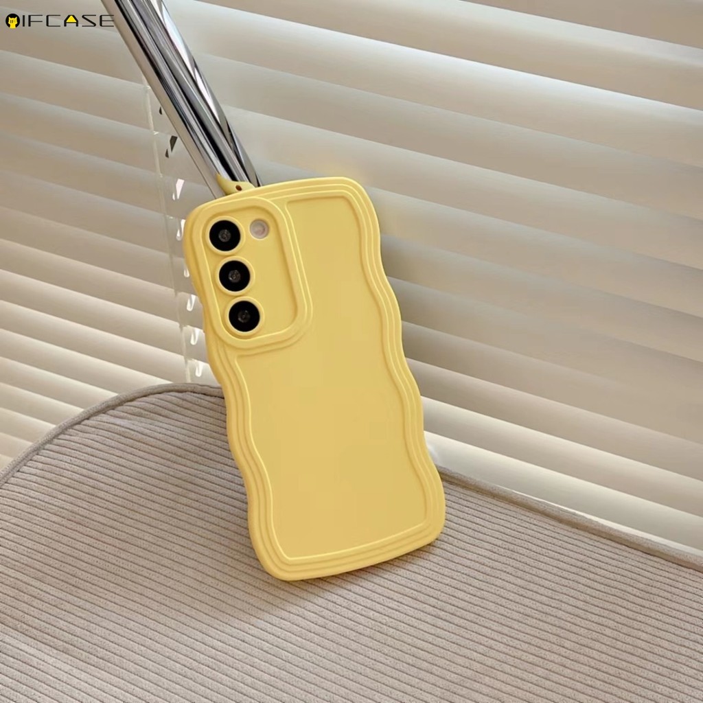 Dành Cho Samsung Galaxy Note 20 Ultra 10 S9 S8 Plus 10 + 9 8 S9 + S8 + Vỏ Điện Thoại Sóng Dopamine Màu Kẹo Nhiều Màu Sắc Bé Trai Bé Gái Đơn Giản Mờ Vỏ Mềm