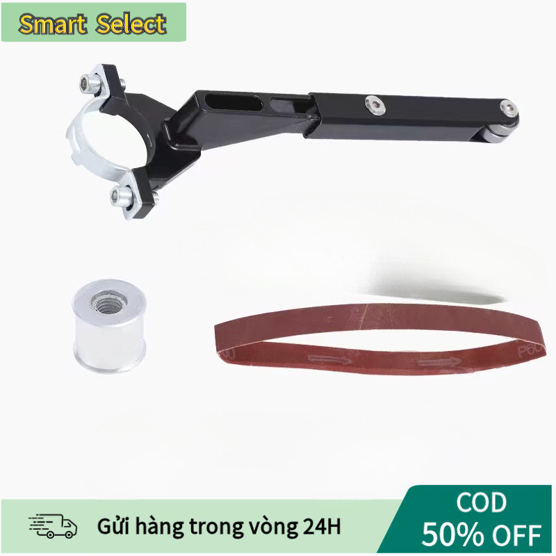 【COD】Bộ chuyển đổi máy mài góc sang máy chà nhám băng với dây đai mài giáp phù hợp cho các công việc gia công gỗ và kim