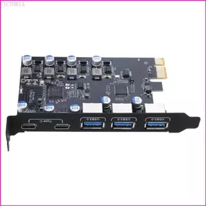 VIC USB 3 0 PCIE 4 0 x16 Board PCIE USB3 0 Adapter Bộ Điều Khiển USB Thẻ Cho PC